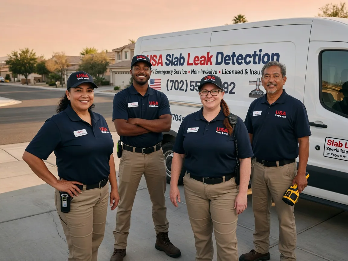 Slab Leak Repair company in Vanderbilt, PA